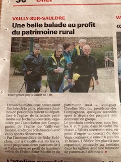 article presse 2 balade patrimoine 2026