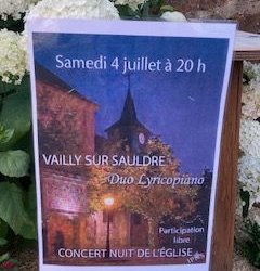 Concert Nuit des Eglises 2026