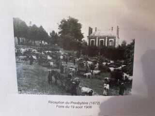 reception du presbytere 1906